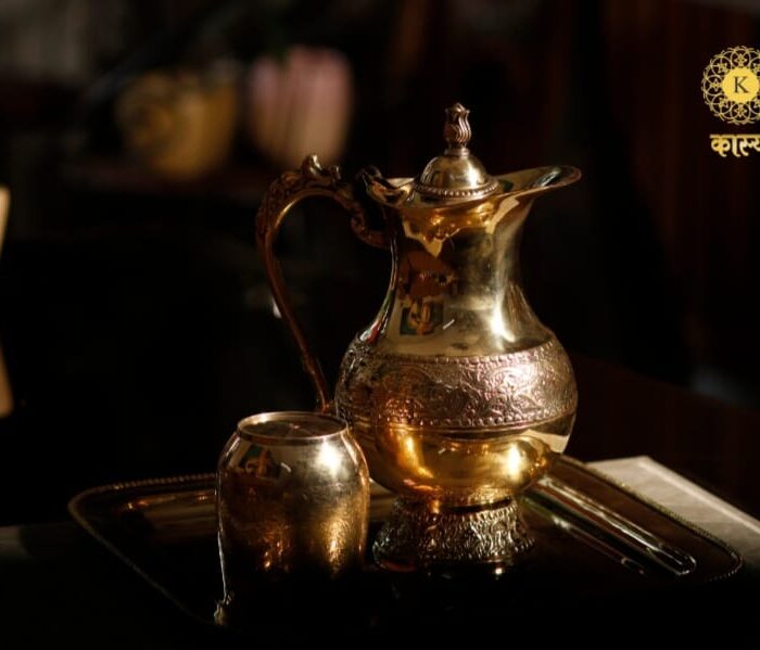 Lustrous Kansa Pitcher and Cup